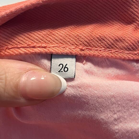 Boyish The Toby Jeans in Pretty in Pink Size Size 26 NWT - Picture 8 of 11